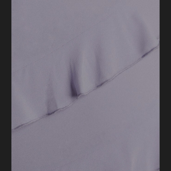 Dynamite Lilac V-neckline Maxi Dress with Ruffles, Size XXS - Picture 6 of 6